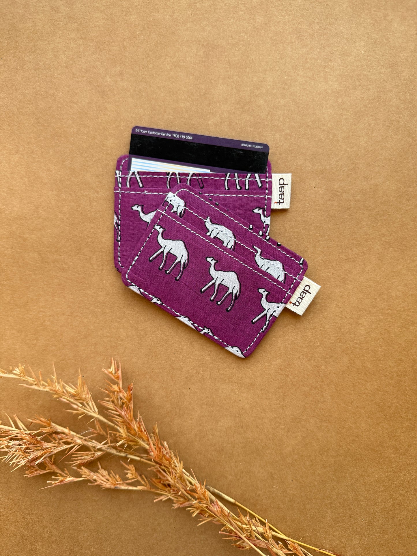 Sunset Streak Card Holder – Slim, Stylish & Smartly Functional
