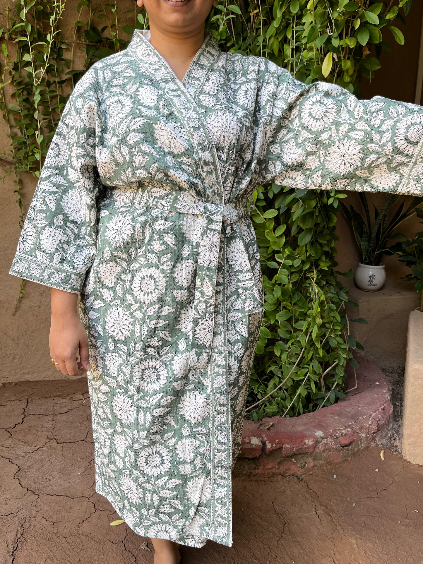 Soft Haven Premium Cotton Waffle Bathrobe (Adult)