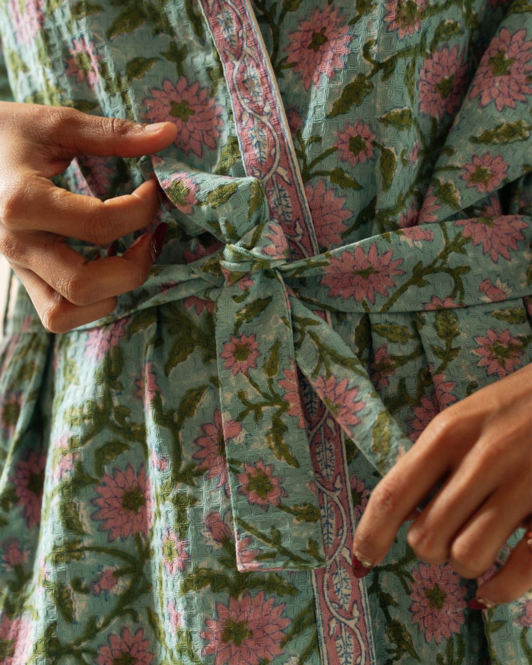 Forest Premium Cotton Waffle Bathrobe (Copy)