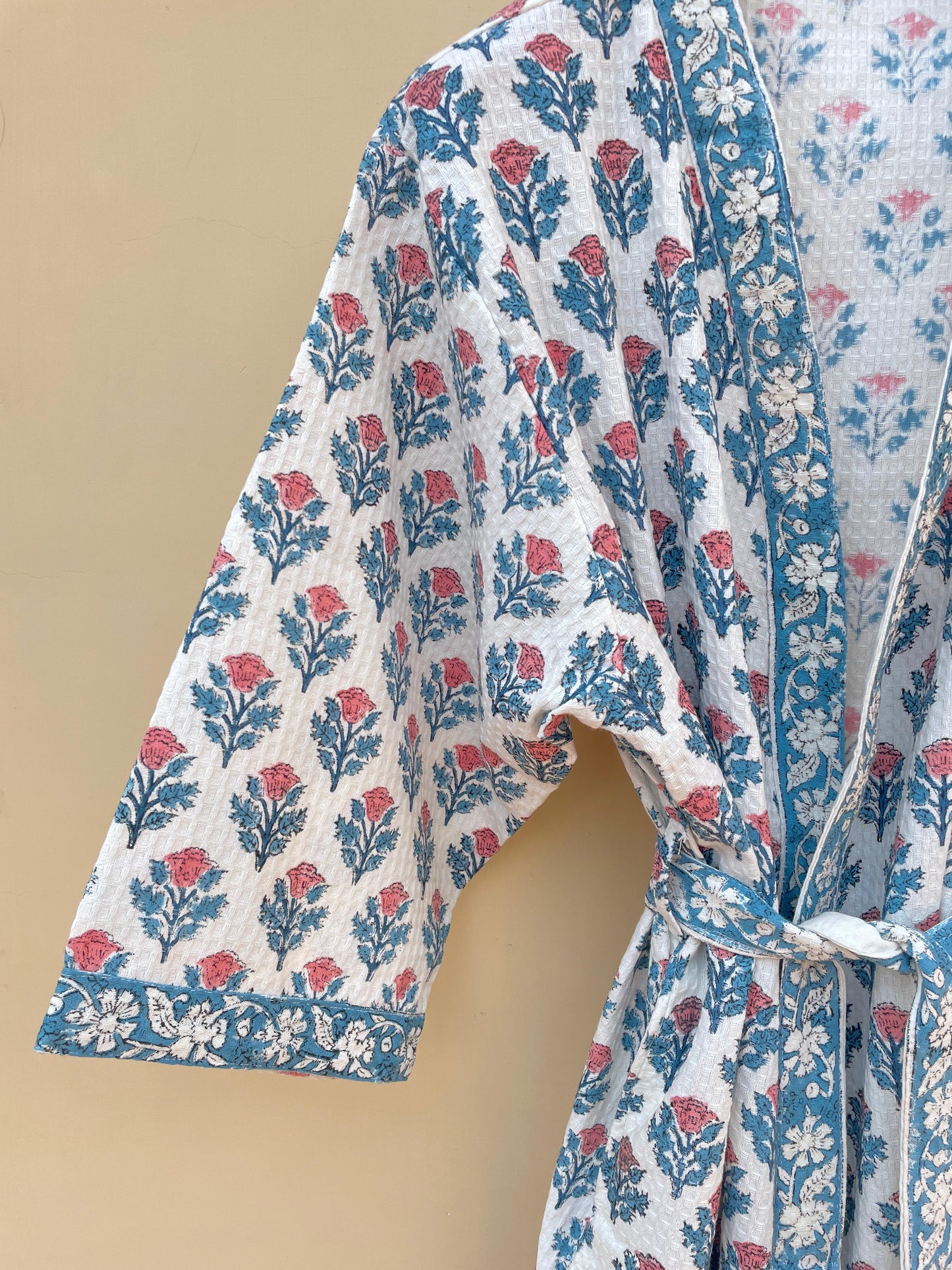 Rosewood Bloom Premium Cotton Waffle Bathrobe (Adult)