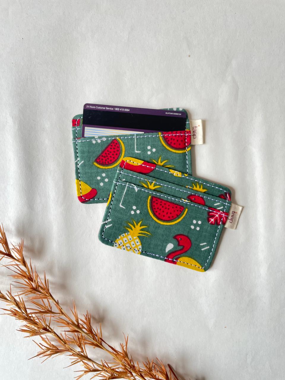 Summer Splash Card Holder – Slim, Stylish & Smartly Functional