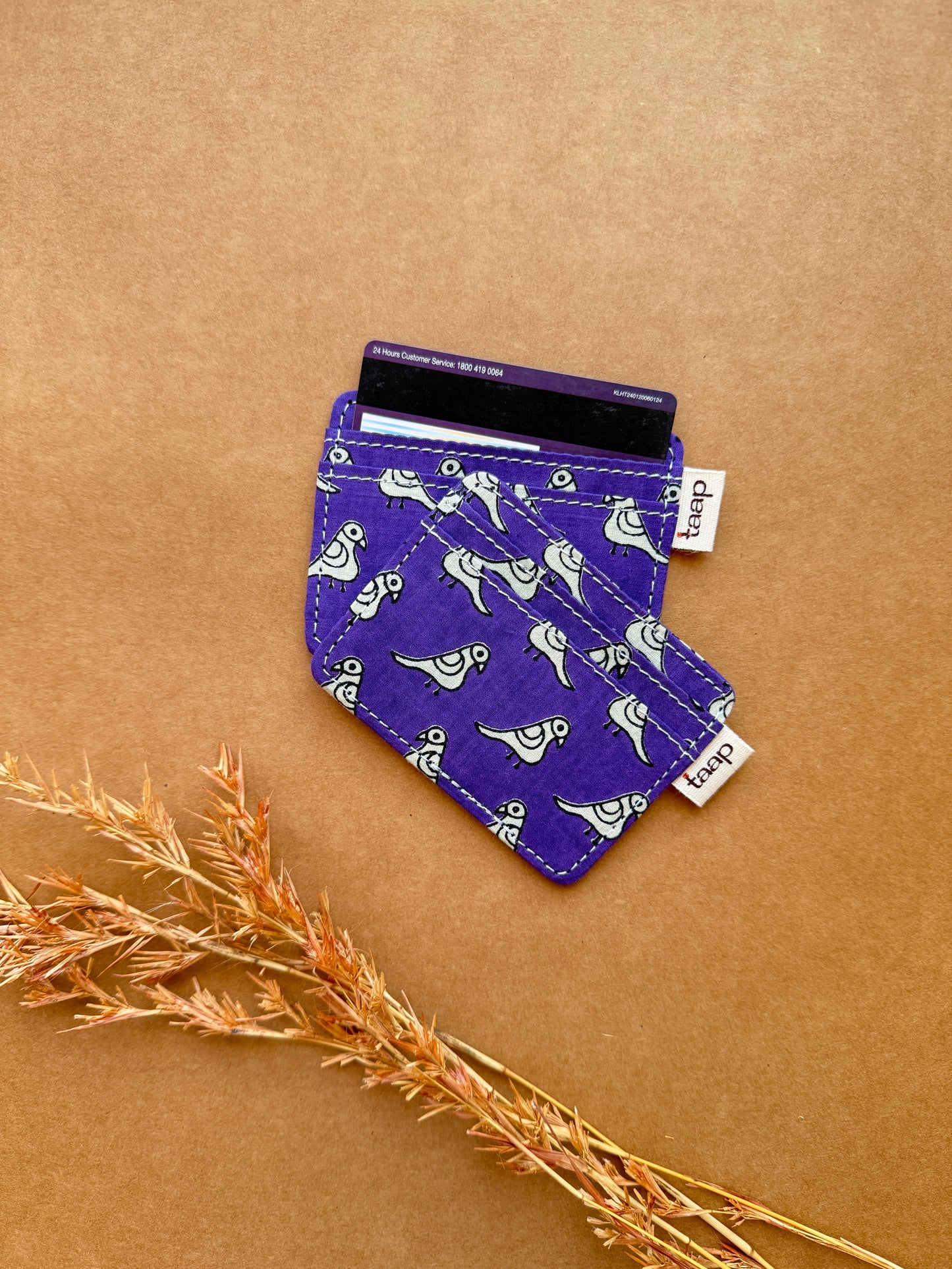 Purple Perch Card Holder – Slim, Stylish & Smartly Functional