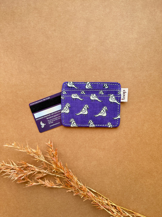 Purple Perch Card Holder – Slim, Stylish & Smartly Functional
