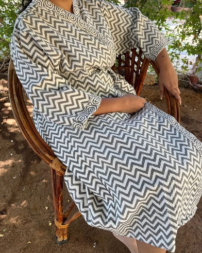 Moon Dust Premium Cotton Waffle Bathrobe (Adult)