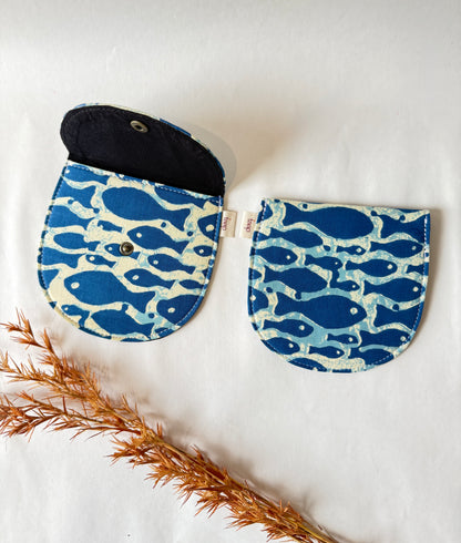 Blue Shoal Money Pouch – Pocket-Sized Organizer for Everyday Essentials