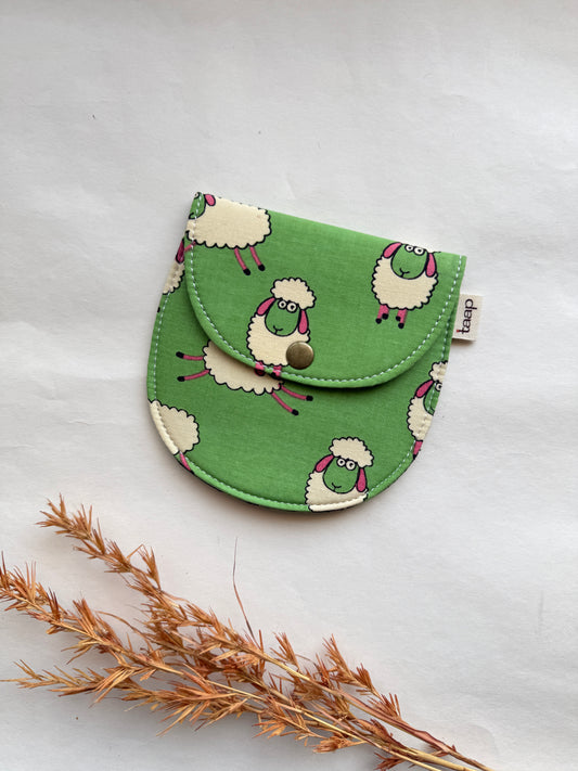 Green Pastures Money Pouch – Pocket-Sized Organizer for Everyday Essentials