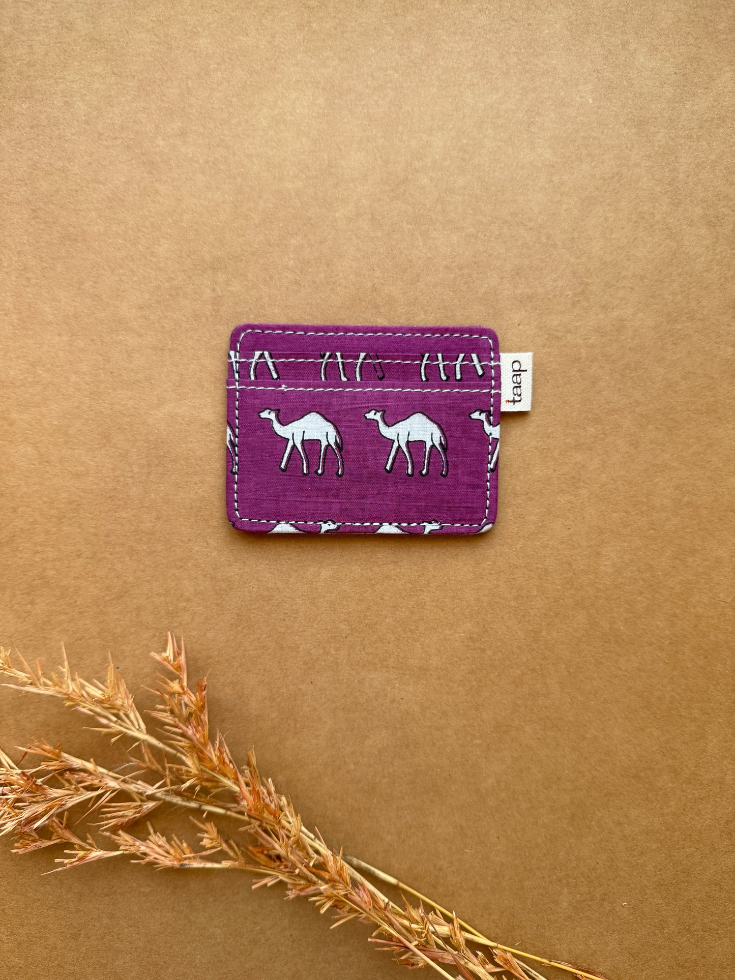 Sunset Streak Card Holder – Slim, Stylish & Smartly Functional