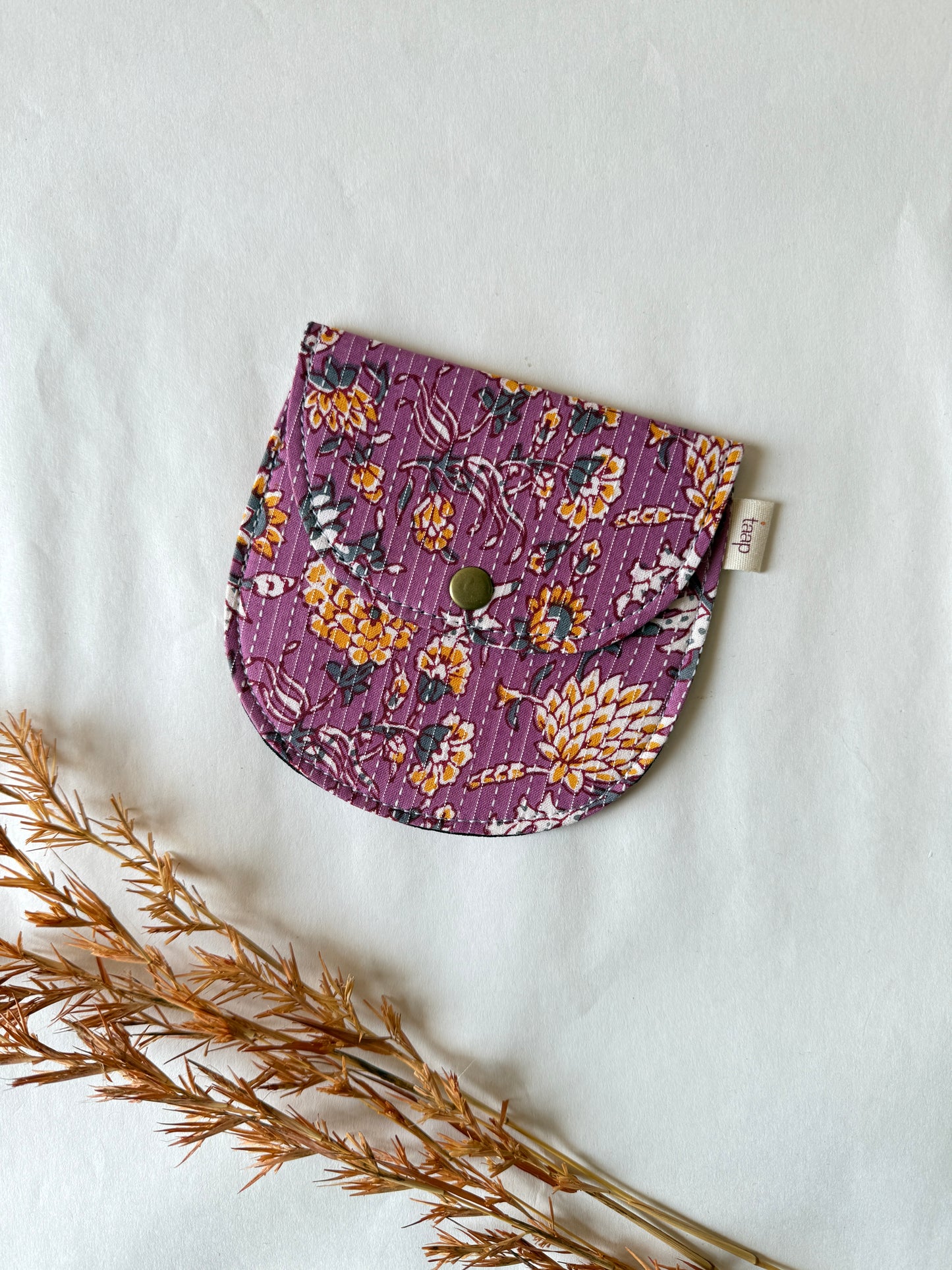 Gulbahar Violte Money Pouch – Pocket-Sized Organizer for Everyday Essentials