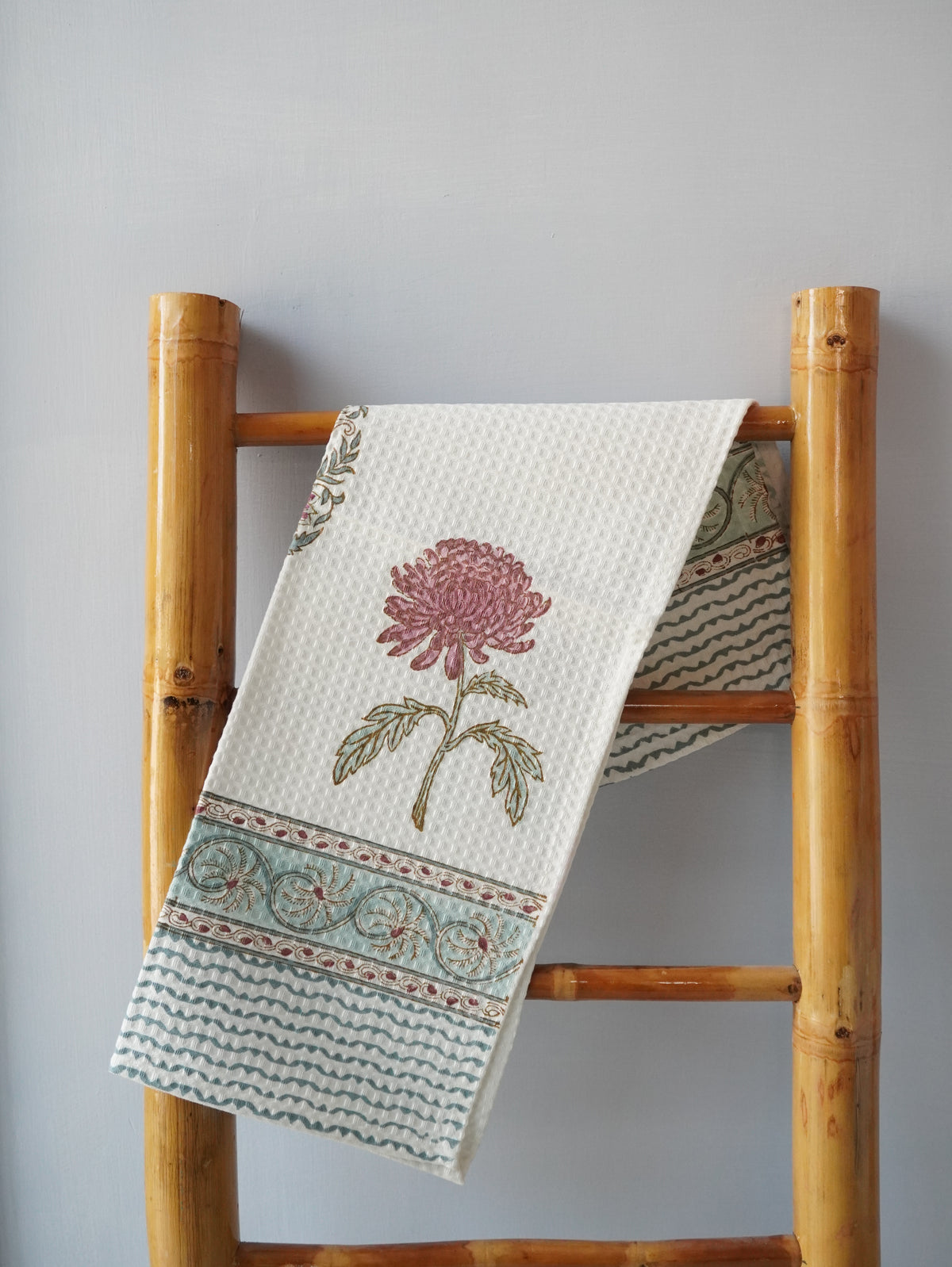 Alora HandBlock Premium Cotton Waffle Hand Towel