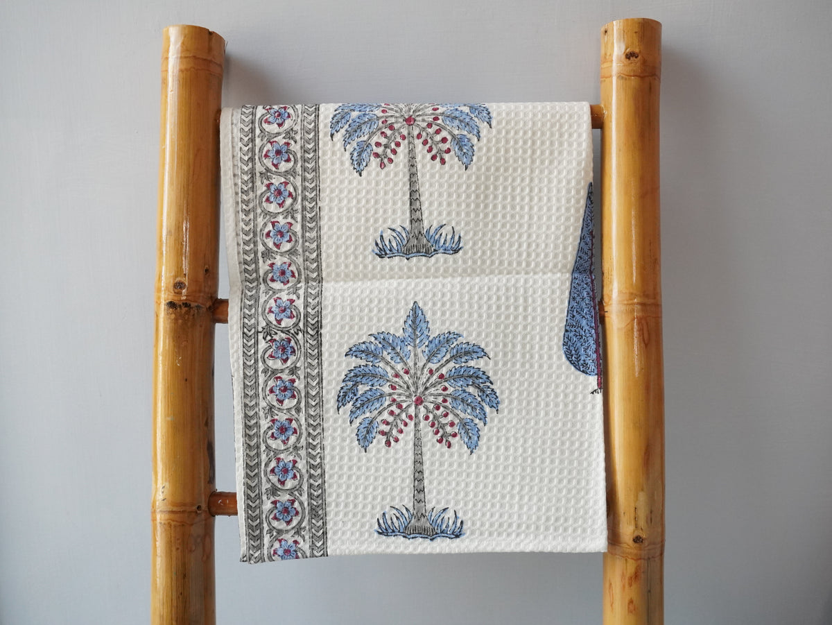 Palm HandBlock Premium Cotton Waffle Hand Towel
