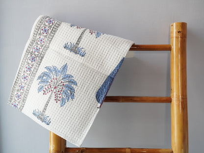 Palm HandBlock Premium Cotton Waffle Hand Towel