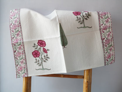 HandBlock Premium Cotton Waffle Hand Towel