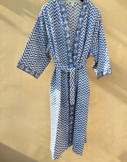 Zenith Bloom Premium Cotton Waffle Bathrobe (Adult)