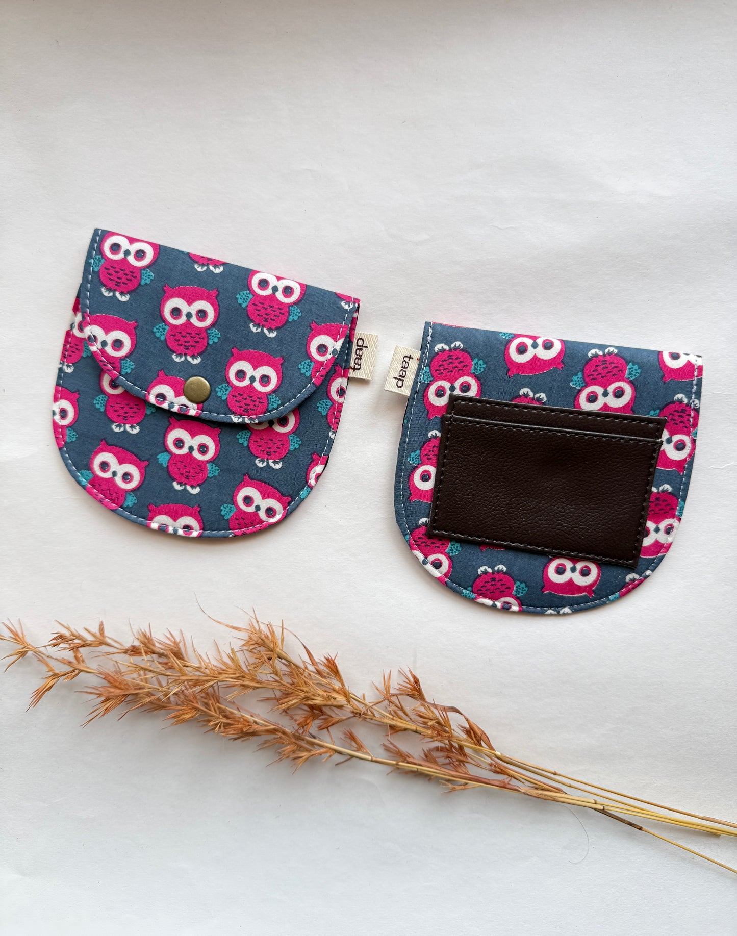 Whimsy Owl Money Pouch – Pocket-Sized Organizer for Everyday Essentials