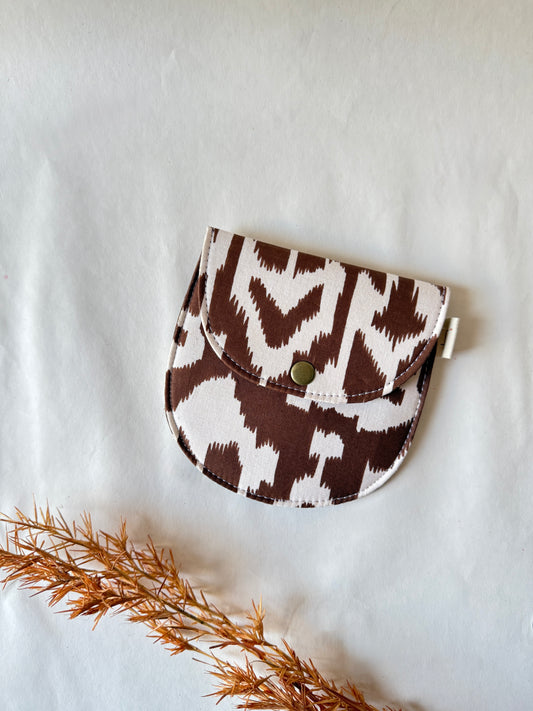 Tribal Drift Money Pouch – Pocket-Sized Organizer for Everyday Essentials