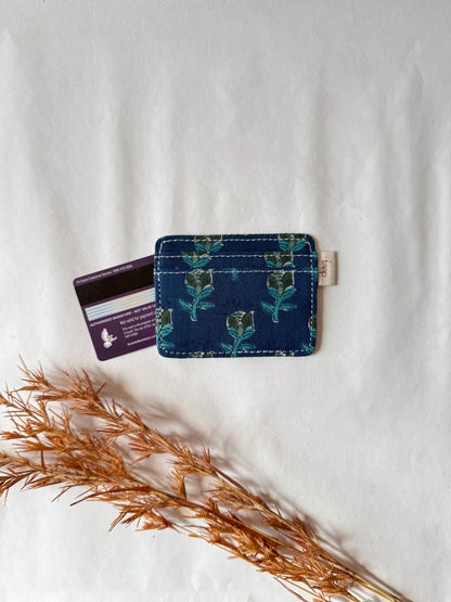 Bluebell Serenity Card Holder – Slim, Stylish & Smartly Functional