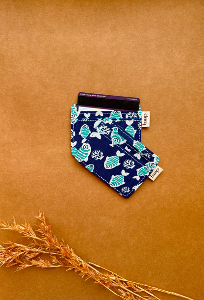 Midnight Reef Pastures Card Holder – Slim, Stylish & Smartly Functional