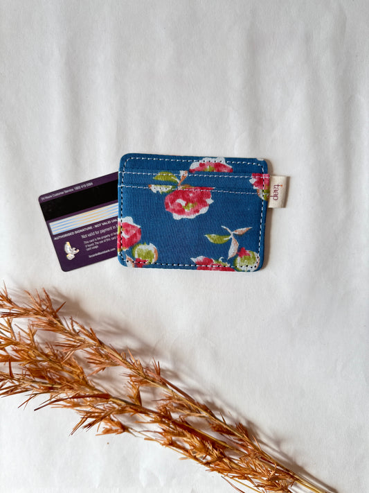 Indigo Rose Card Holder – Slim, Stylish & Smartly Functional