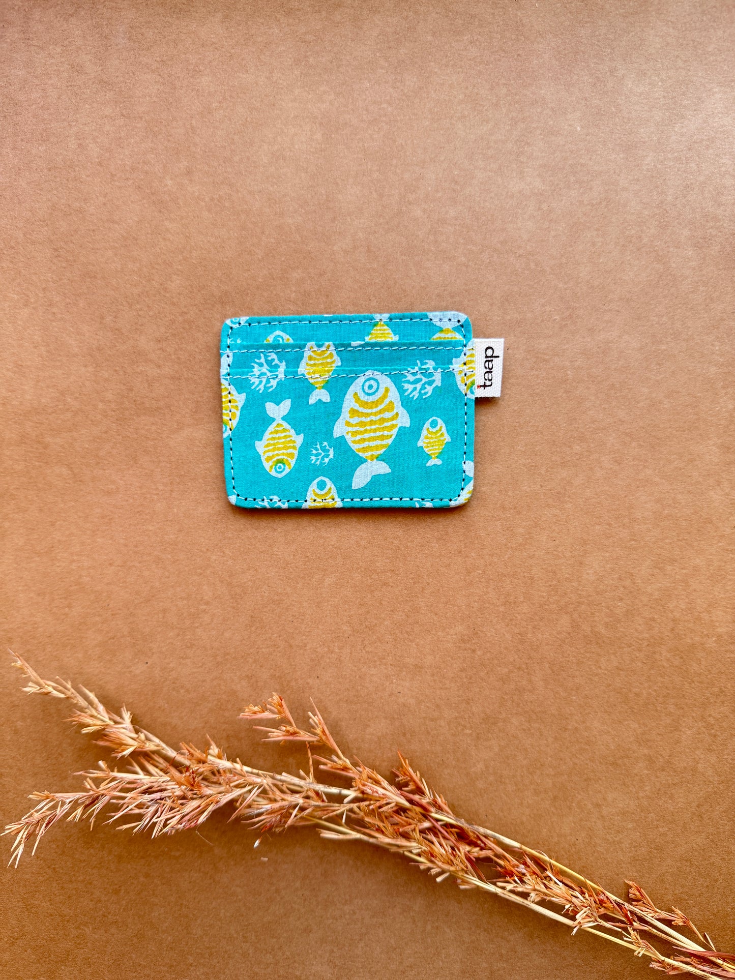 Blue Tropics Pastures Card Holder – Slim, Stylish & Smartly Functional