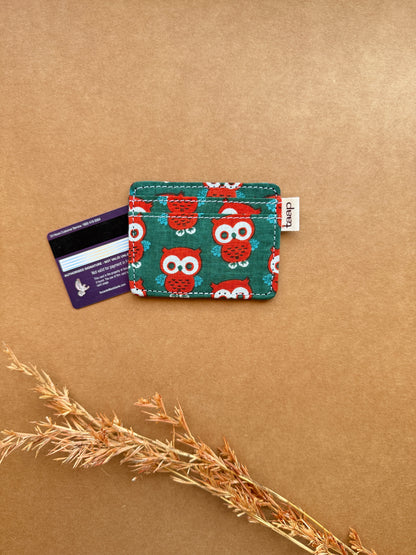 Jolly Hoots Pastures Card Holder – Slim, Stylish & Smartly Functional