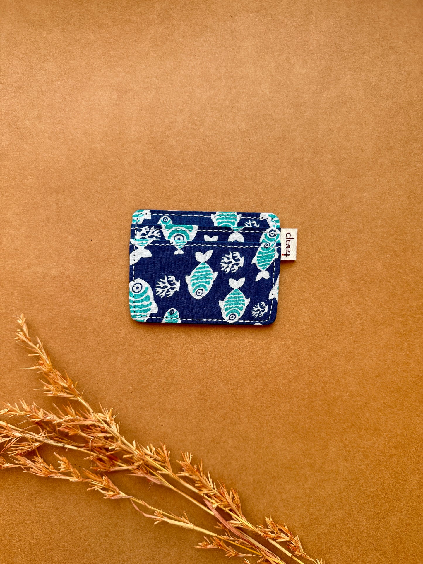 Midnight Reef Pastures Card Holder – Slim, Stylish & Smartly Functional