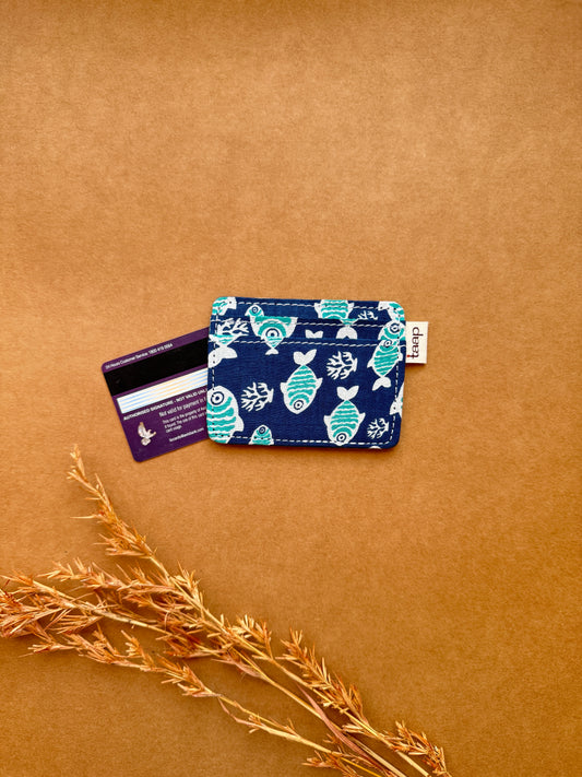 Midnight Reef Pastures Card Holder – Slim, Stylish & Smartly Functional
