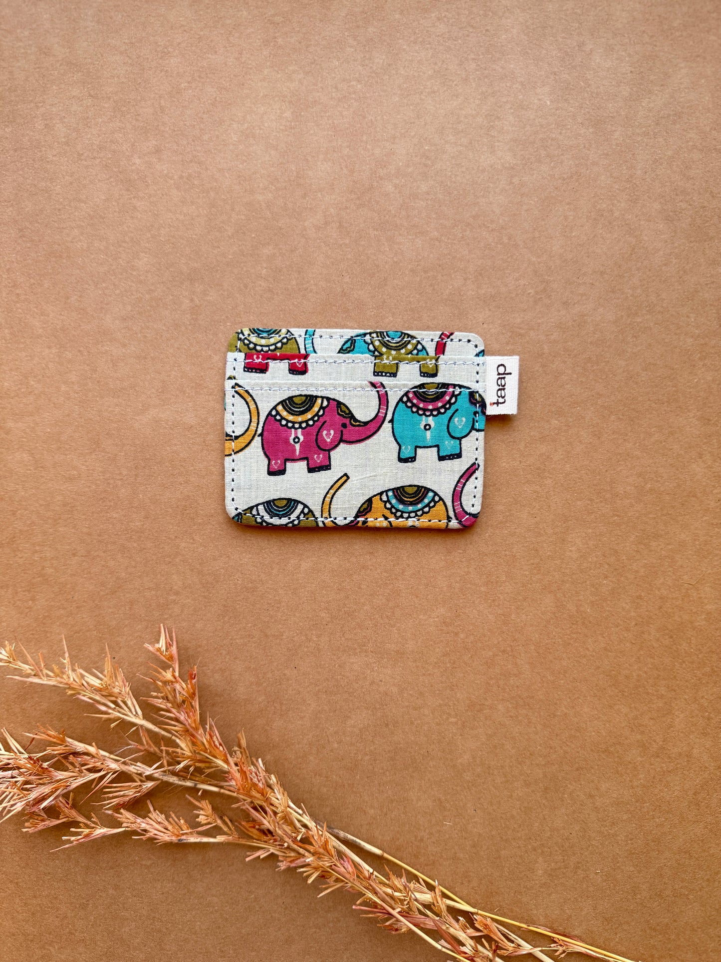 Playful Pachyderms Card Holder – Slim, Stylish & Smartly Functional