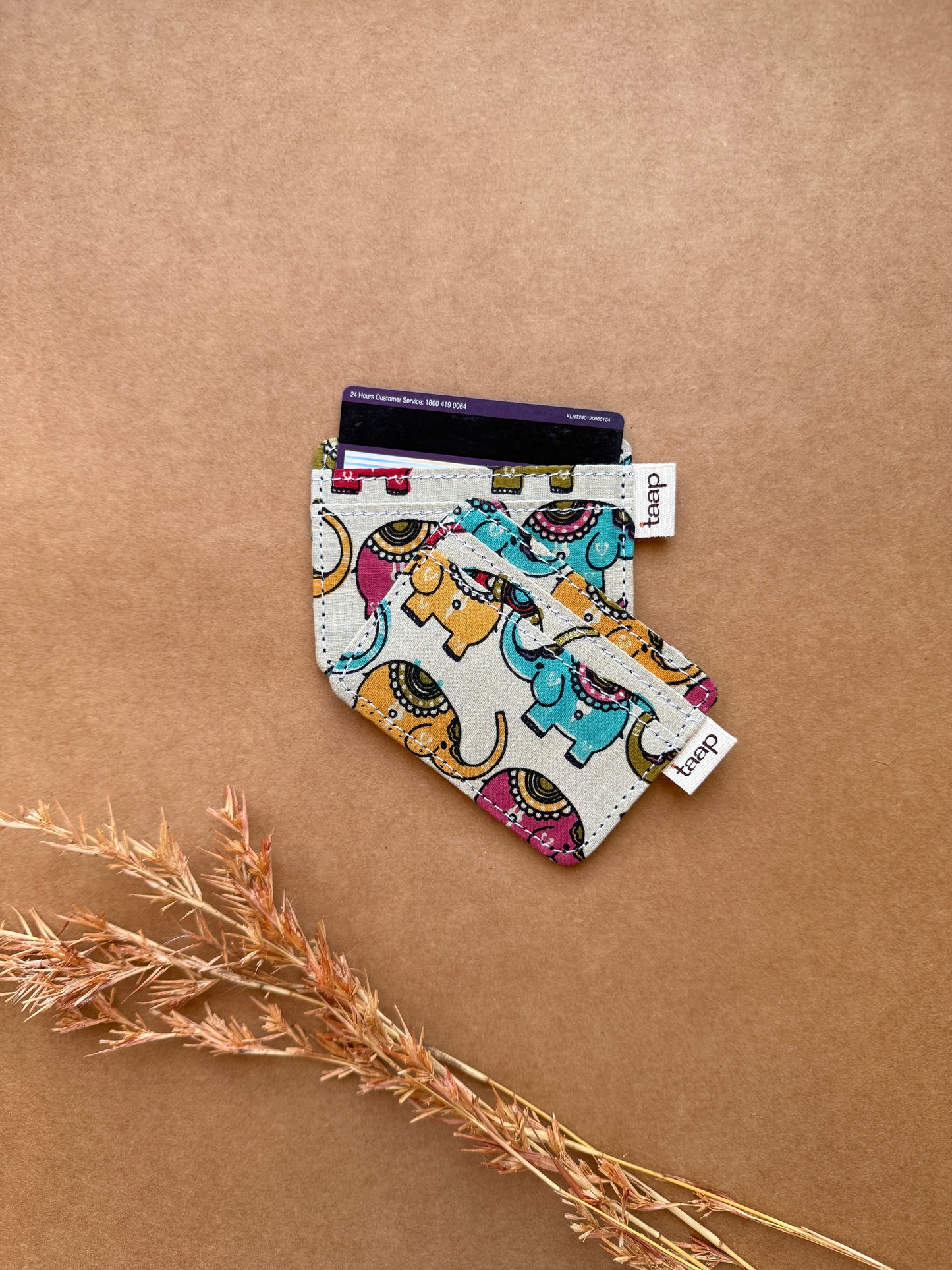 Playful Pachyderms Card Holder – Slim, Stylish & Smartly Functional