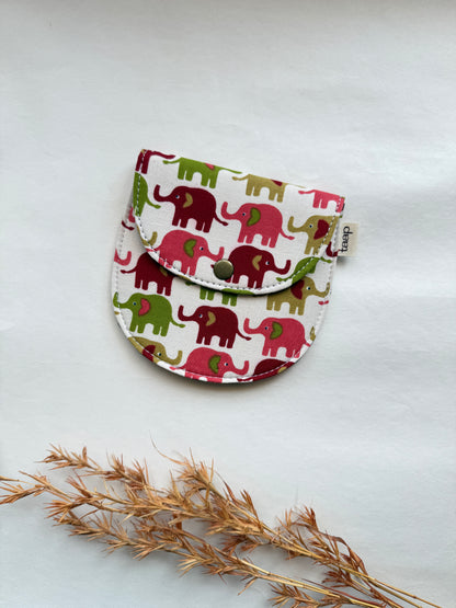 Colourful Herd Money Pouch – Pocket-Sized Organizer for Everyday Essentials