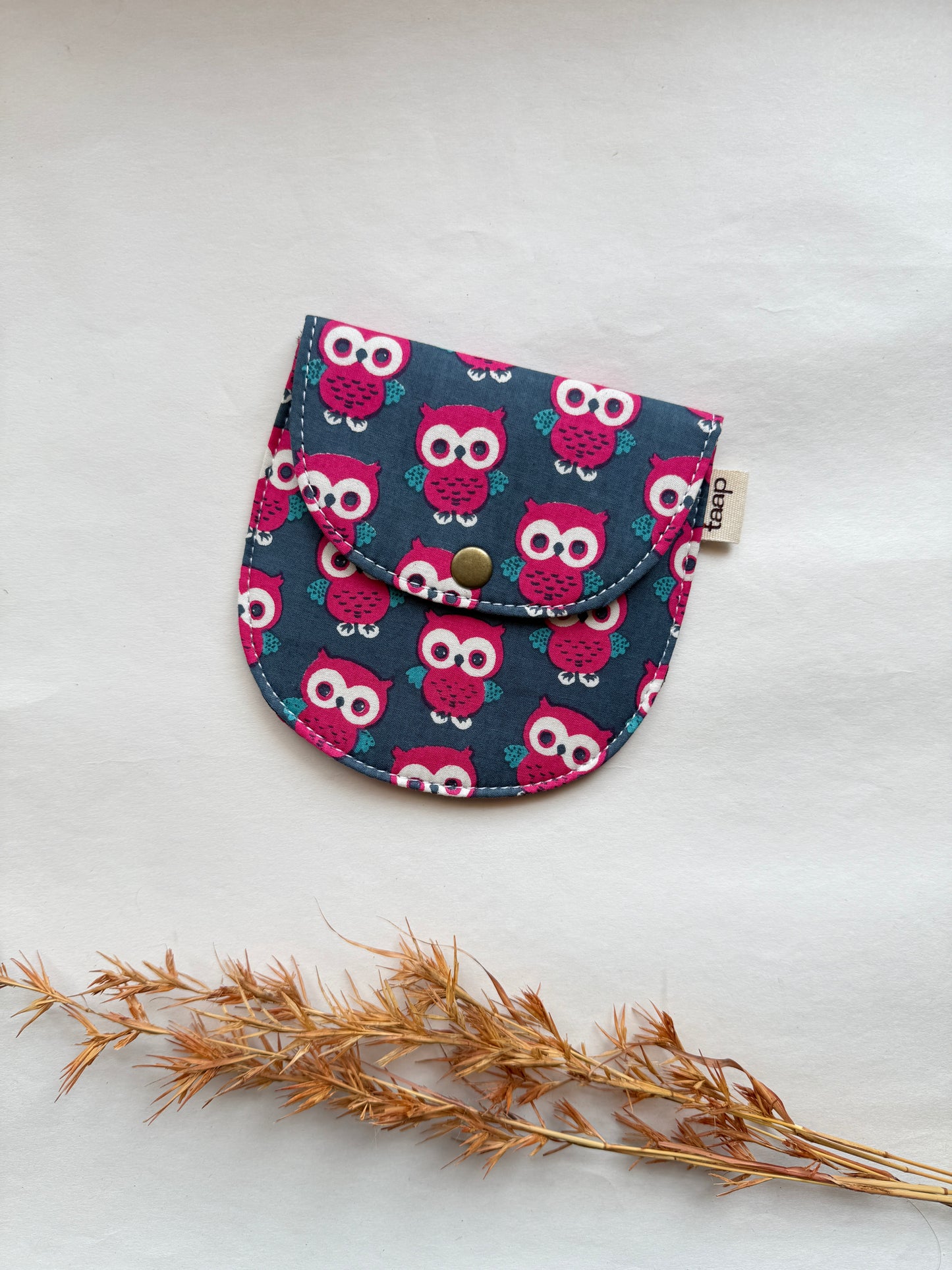 Whimsy Owl Money Pouch – Pocket-Sized Organizer for Everyday Essentials