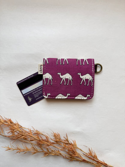 Desert Parade Card Wallet – Compact Security with a Touch of Tradition