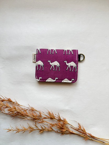 Desert Parade Card Wallet – Compact Security with a Touch of Tradition