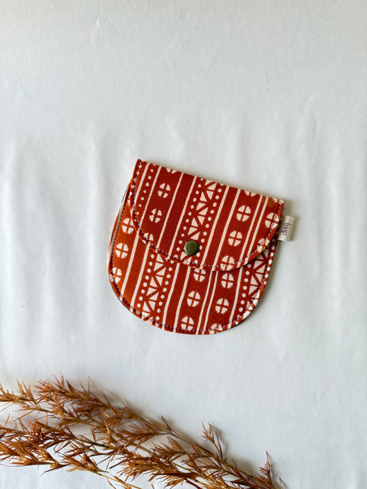 Terracotta Trails Money Pouch – Pocket-Sized Organizer for Everyday Essentials