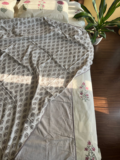 Beads Screen Print Single Bed Dohar (60”*90”)