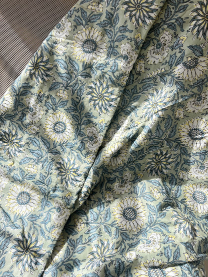 Soft Mulmul Cotton Screen Printed Double Bed Dohars