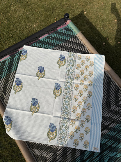 HandBlock Premium Cotton Waffle Bath Towel