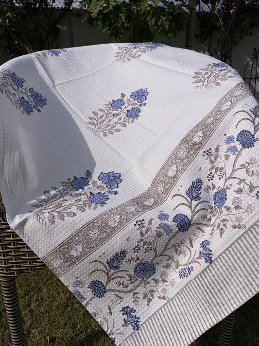 HandBlock Premium Cotton Waffle Bath Towel