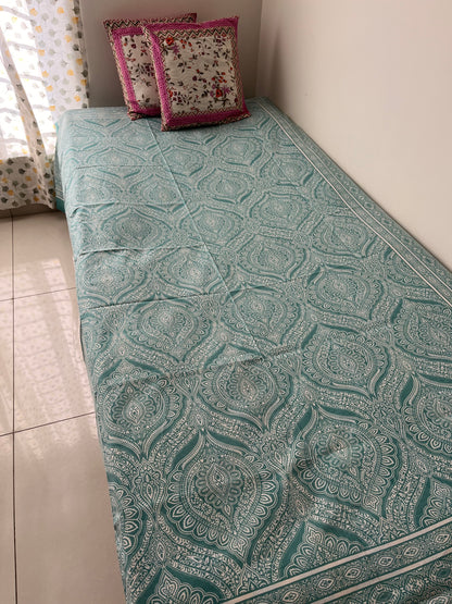 Vintage Single Bedsheet without Pillow Cover (60”*90”)