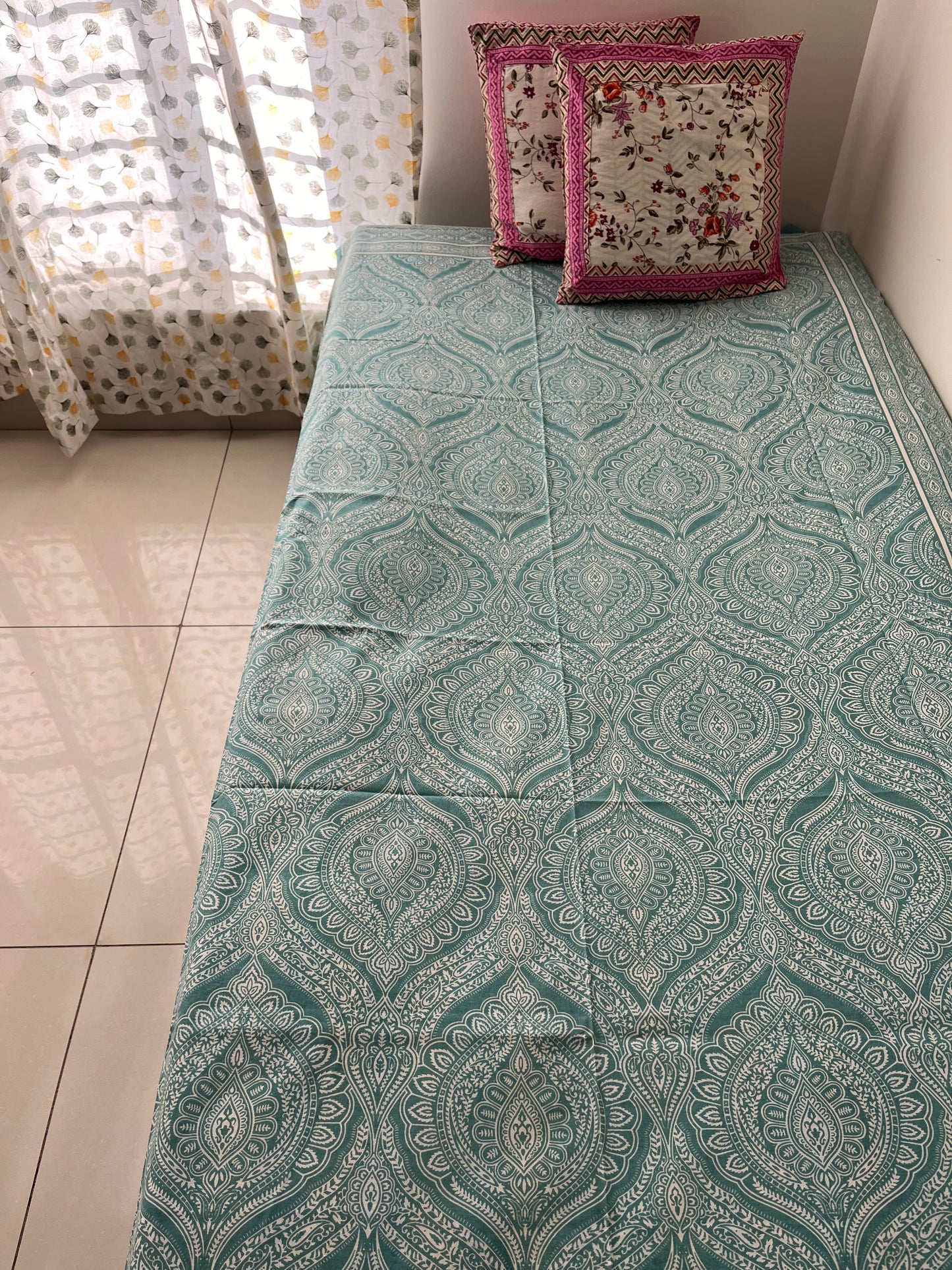 Vintage Single Bedsheet without Pillow Cover (60”*90”)