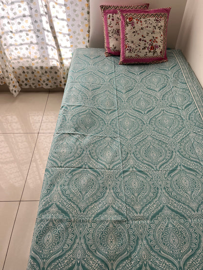 Vintage Single Bedsheet without Pillow Cover (60”*90”)
