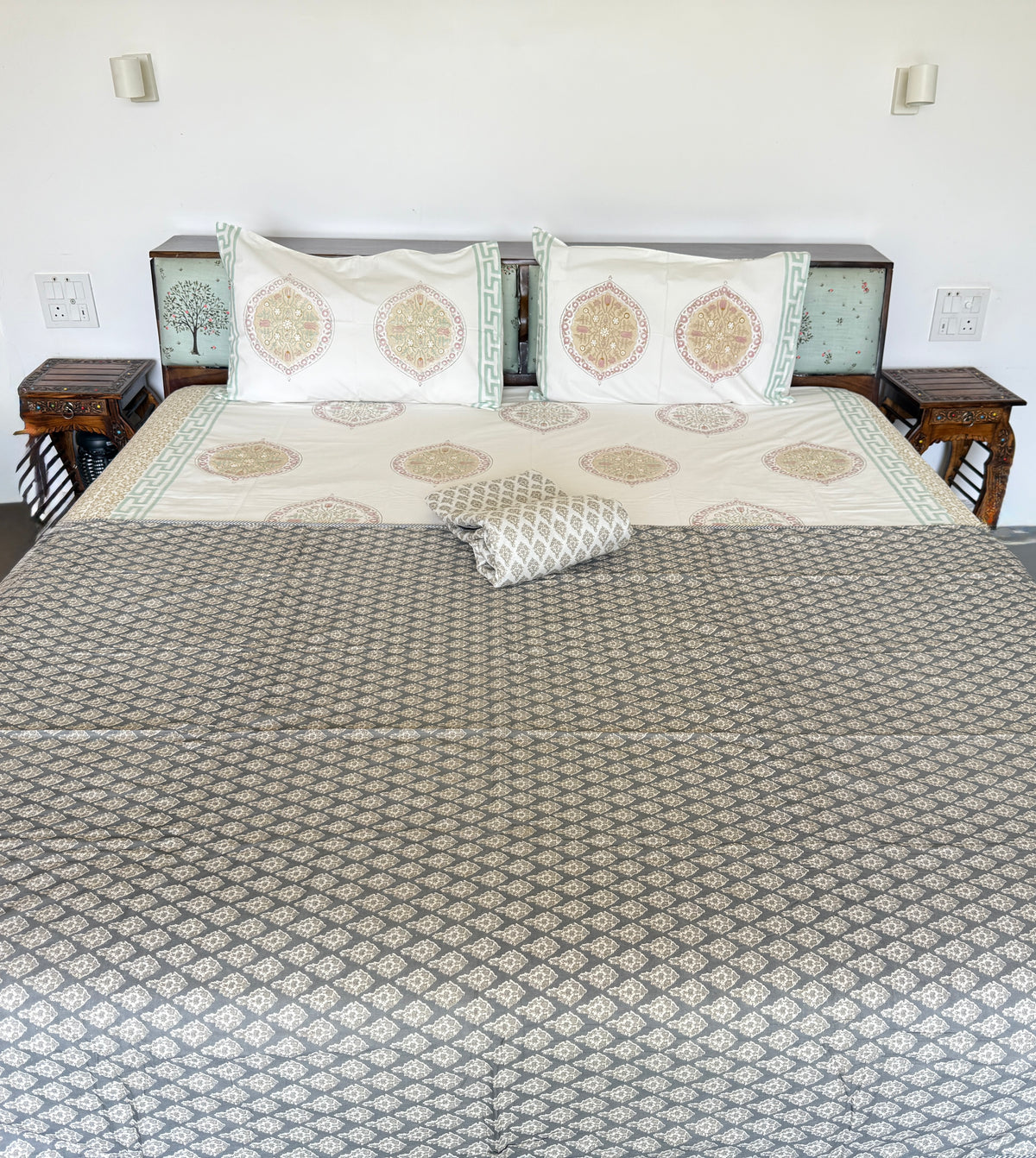 Screen Print Single Bed Dohar (60”*90”)