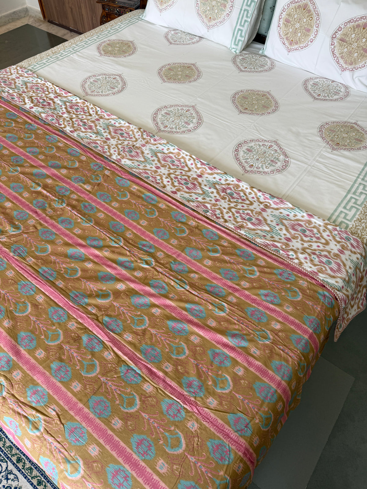 Screen Print Single Bed Dohar (60”*90”)