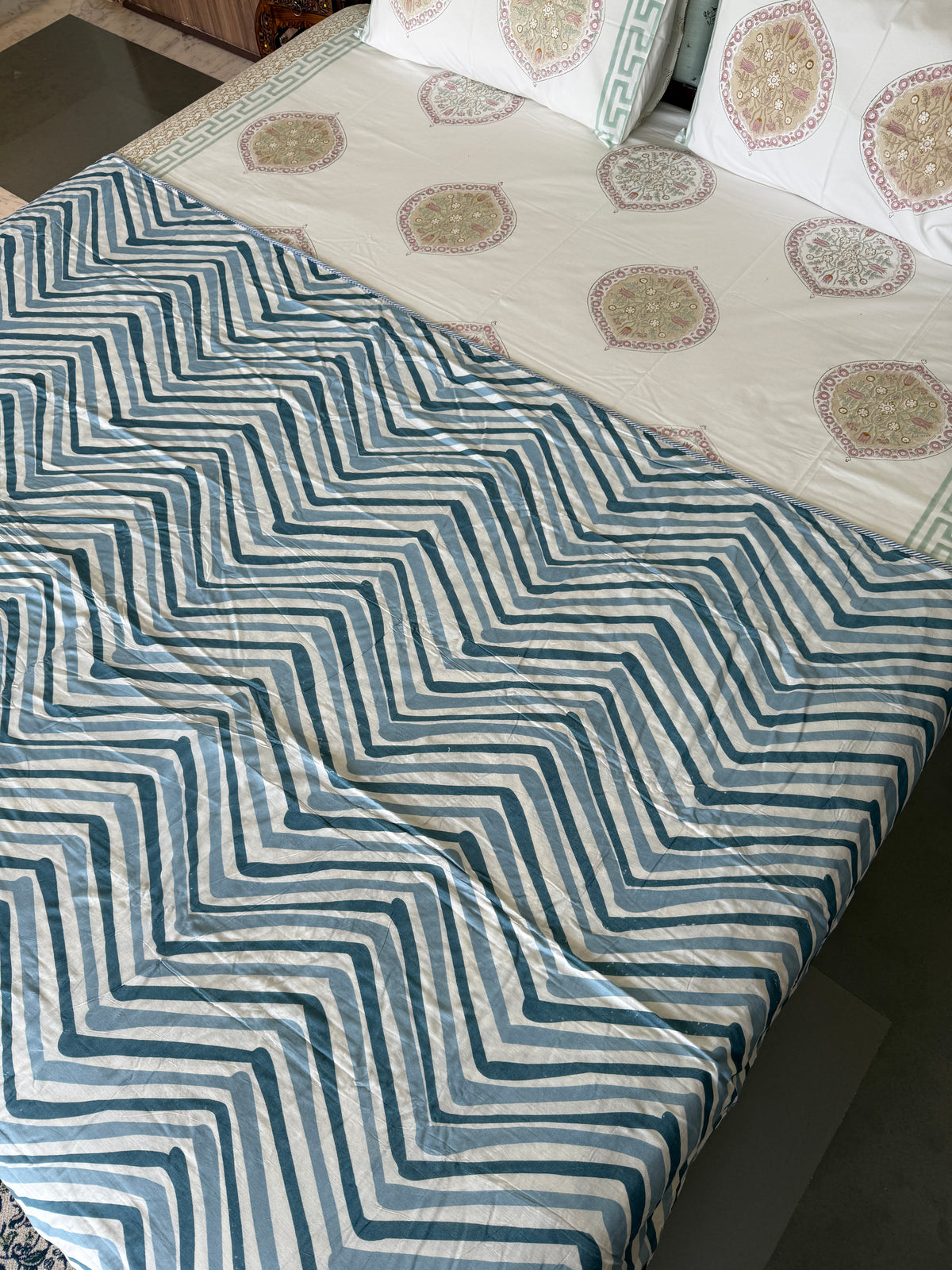 Screen Print Single Bed Dohar (60”*90”)