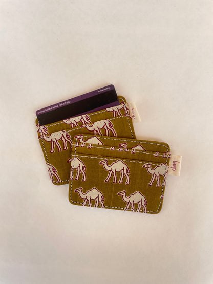 Desert Caravan Card Holder – Slim, Stylish & Smartly Functional