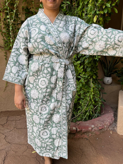 Soft Haven Premium Cotton Waffle Bathrobe (Adult)