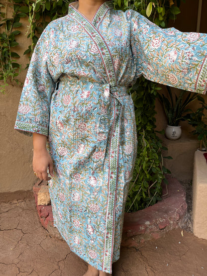 Luxe Cloud Premium Cotton Waffle Bathrobe (Adult)