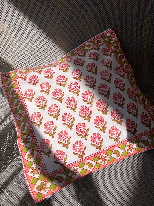 Handblock Cushion Covers