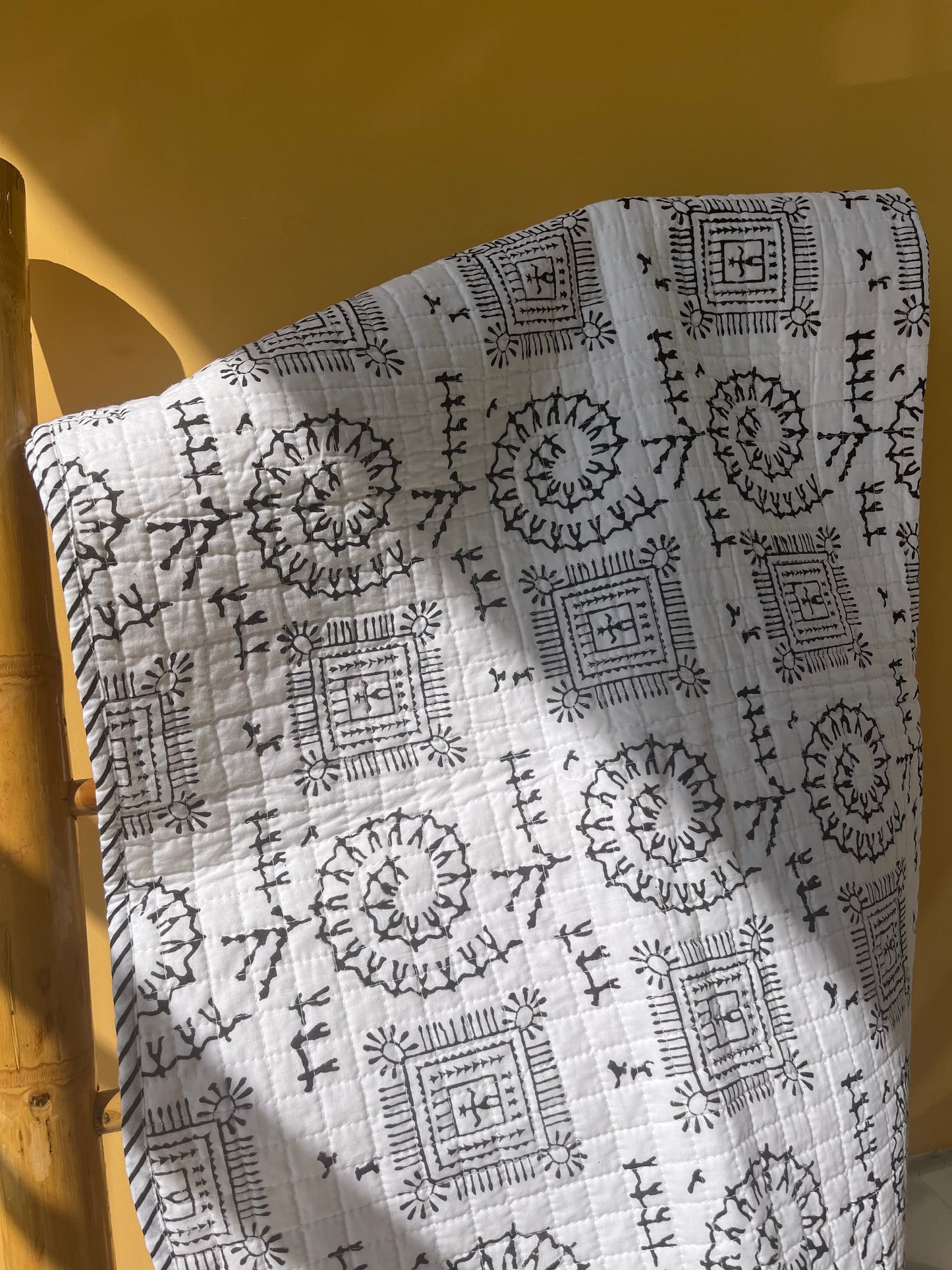 Hand Block Printed Baby Cot