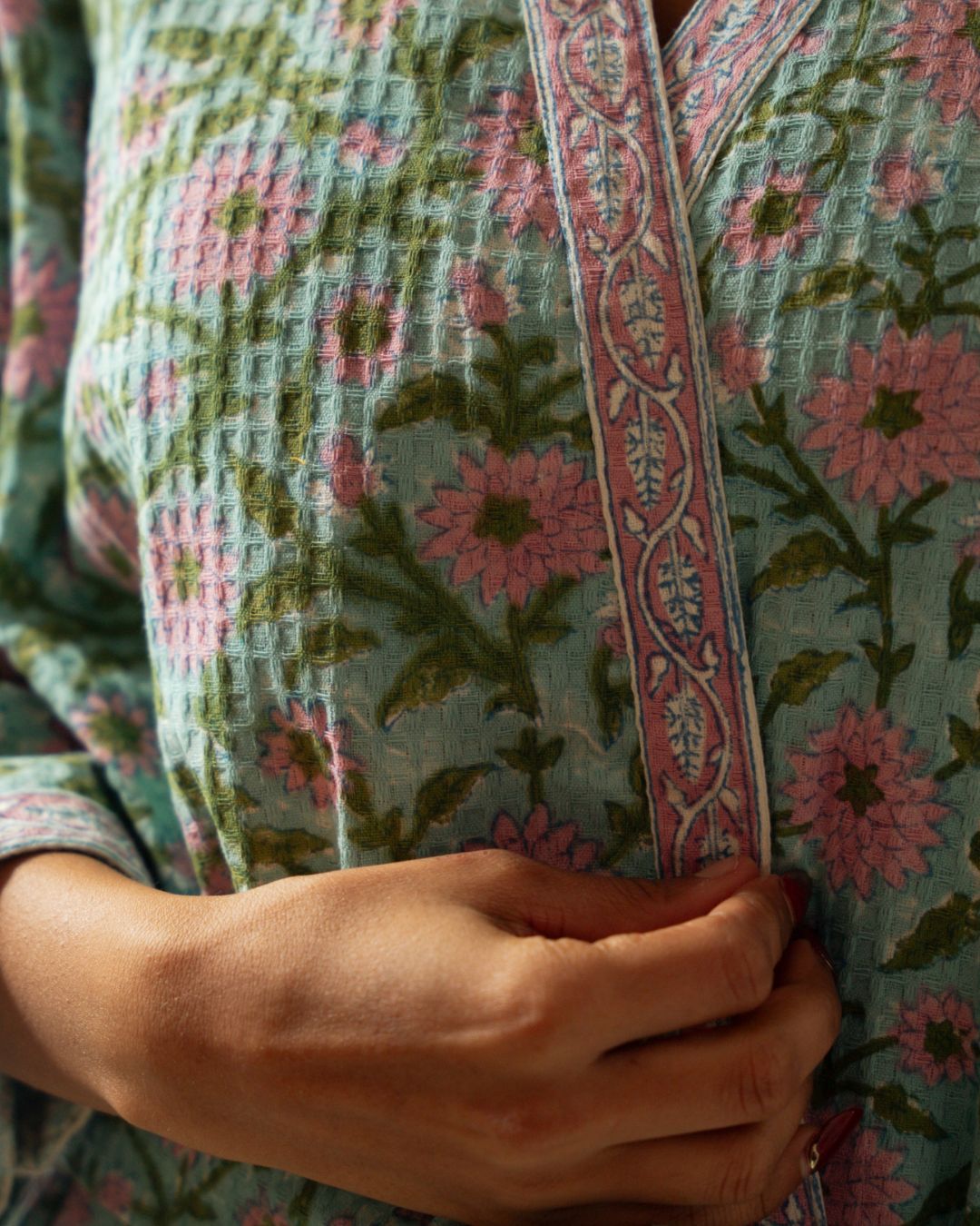 Forest Premium Cotton Waffle Bathrobe (Copy)