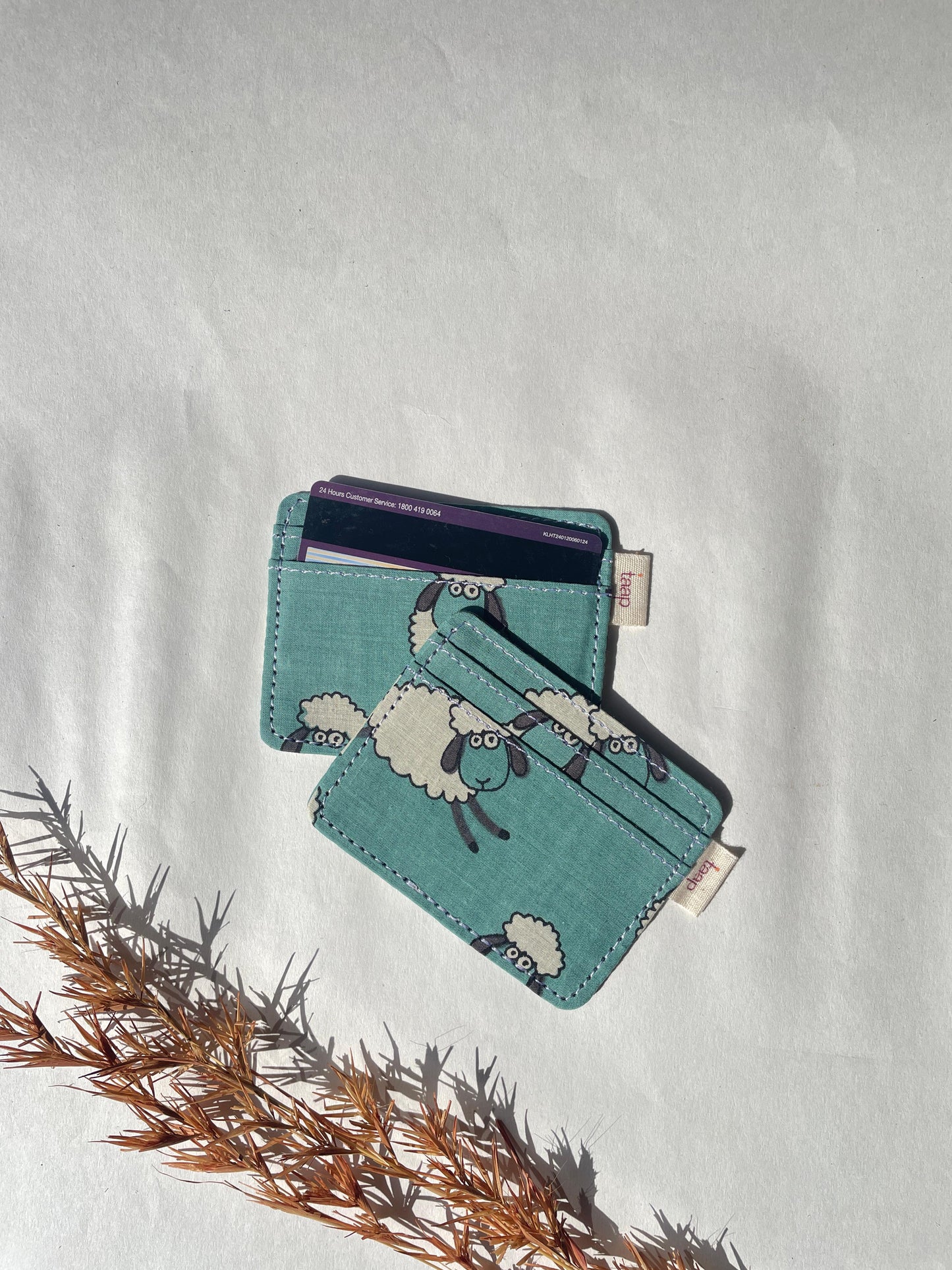 Sea Blue Pastures Card Holder – Slim, Stylish & Smartly Functional